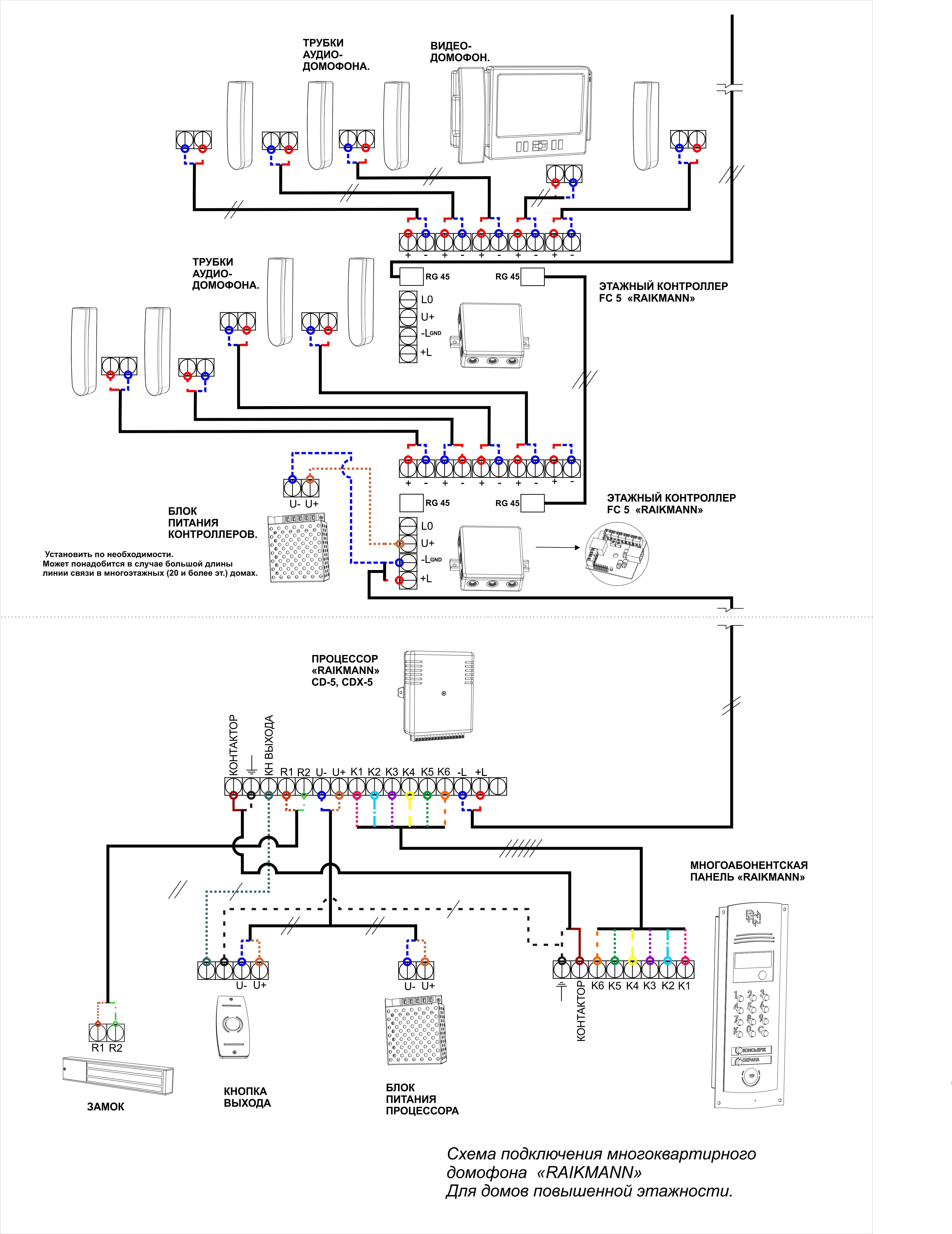 Схема подключения многокв. домофона повышенной эт (2).jpg